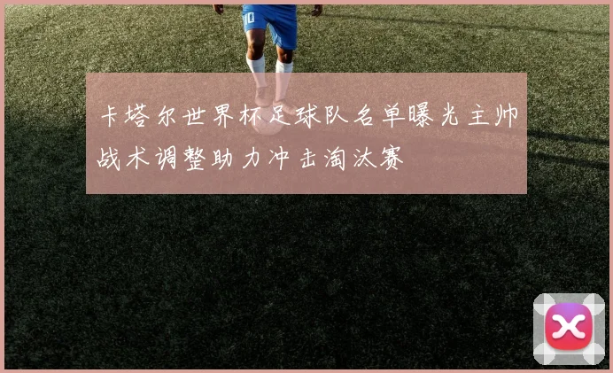 卡塔尔世界杯足球队名单曝光主帅战术调整助力冲击淘汰赛